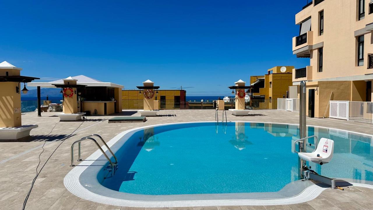 Sunset Apart, Large Terrace, Pool, Best Location! Puerto de Santiago  Esterno foto